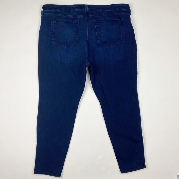 NYDJ Lift x Tuck Ami Dark Wash Skinny Legging Jeans Jeggings - Size 22W - Picture 4 of 9
